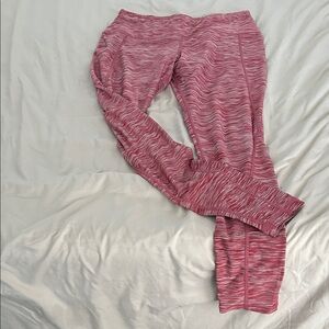 Stylish Pink Swirl Women's Leggings
